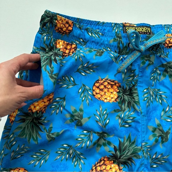 Surf Society Men’s Swim Trunks Size L - Picture 14 of 14